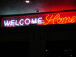 Welcome to mylot - neon welcome sign