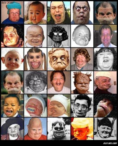 funny faces - To eliminate the boredom, try to do something that can make you laugh. Forme, I'm fun of making faces.