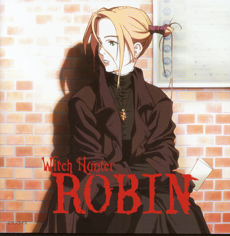 Witch Hunter Robin - advert for the anime Witch Hunter Robin featuring Robin Sena Witch Hunter Robin - advert for the anime Witch Hunter Robin featuring Robin Sena