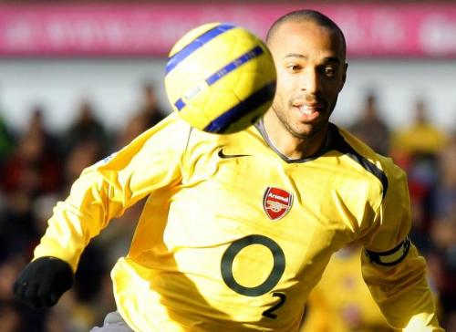 Thierry Henry - Arsenal FC player.