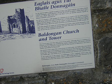 Baldungan Monastery Ruins - An Irish Monastery ruin in North County Dublin