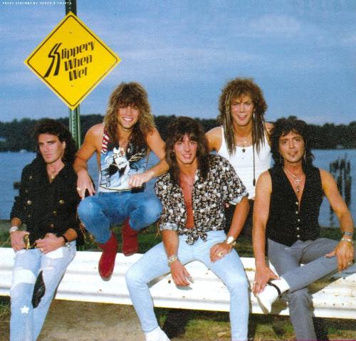 Bon Jovi - Bon Jovi during the Slippery When Wet Album