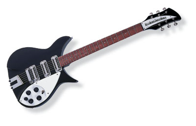John Lennon's Rickenbacker - This is a vintage 350v68 'liverpool' Rickenbacker guitar.