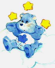 Grumpy Bear - This bear is always in a 'Grumpy' mood.