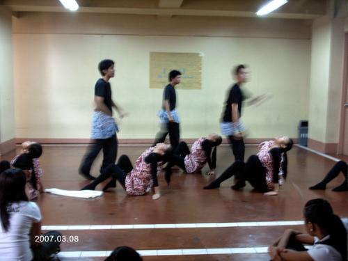 dance is life - they are my PE classmates doing an interpretative dance. it's very nice and meaningfull