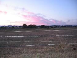 Southern Oregon Sunset - The sunset from front yard.