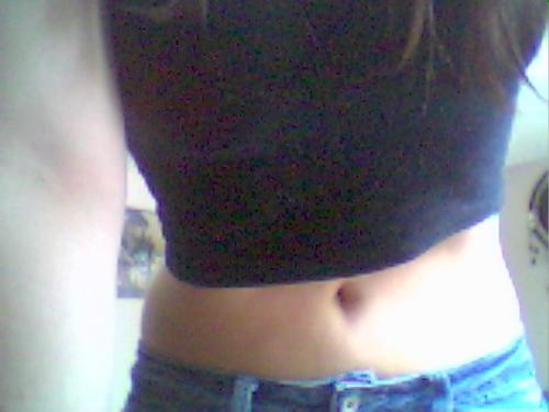 My tummy - Yeah this is my tummy, will this work now??? What do you think?!