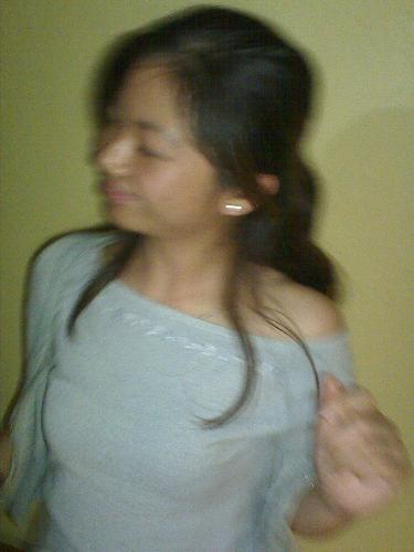 Dancing Me - This picture was taken last Friday (March 9, 2007) in Ipanema bar in Eastwood City, Libis.