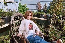Relaxing In The Sunshine - Me relaxing in the sunshine.  This photo was taken on a trip to Cambria, California.  It is a small coastal town.  It is really beautiful there.  I have been four times and will definetly go again.  It's only 3 hours away from Fresno.  The beach is beautiful, lots of rocks and waves.  Great places to shop and eat too!