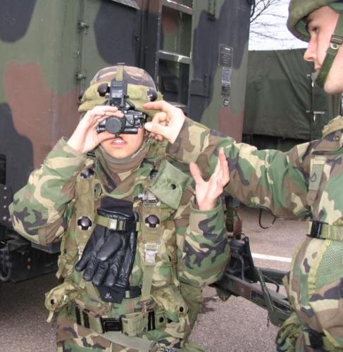 NVG's - Me learning how to wear NVG's.