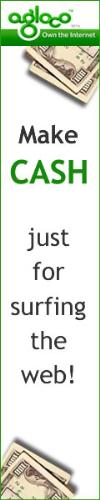 Agloco - make money just for surfing the web