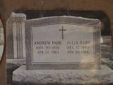 genealogy - Another photo of my great grandparents tombstone. I think it's important to include tombstone photos in your genealogy records.