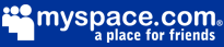 logo of myspace  - just wanted to post its about the post.