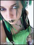 had kids - My oldest daughter all grown up and making a fashion statement.