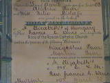 genealogy - Wedding certificate of my great grandparents.