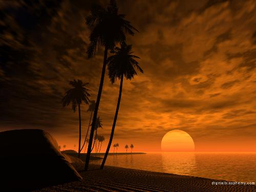 sun set. - the sun set always gives the message that there is a new sunrise awaiting us.