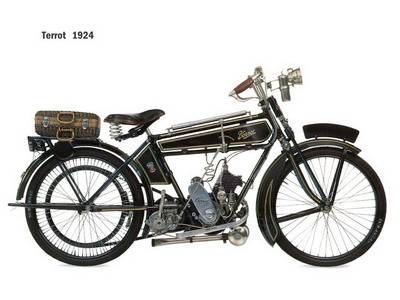 bike - This bike was produced in the year 1952.