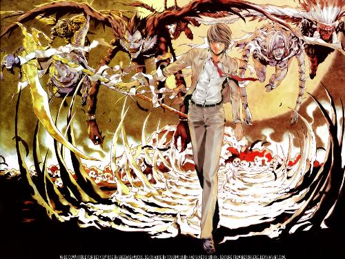 Kira Karton - this is kira and his angel in cartoon mode, it's maybe present in comic