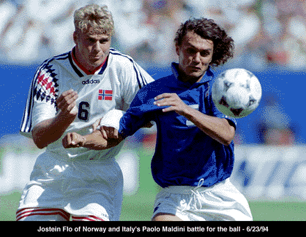 Football - A picture from a football match!