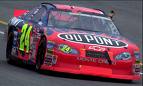 Picture of Jeff Gordons Race Car - A picture of Jeff Gordons Race car sitting on the track.