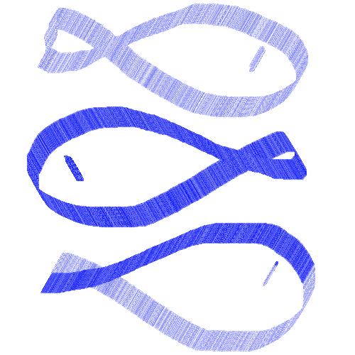 Fish - Blue lined fish