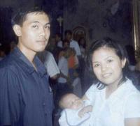 my family - my baby and my wonderful husband.