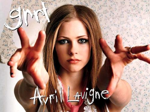 Avril Lavigne - Man....!!! Ain't she gorgeous, there she is my dream date....