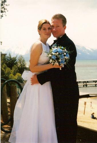 wedding day - our wedding in Lake Tahoe