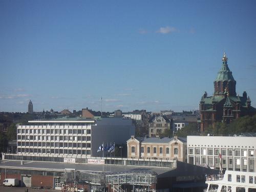 The Usspenskij Cathedral - Usspenskij is from the russian time in Finland and is the number one church for ortodox finns.