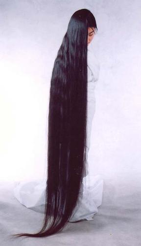 long hair - woman with long hair