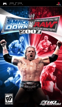 raw vs smackdown 2007 - this is the photo of raw vs smackdown 2007 with triple h on it
