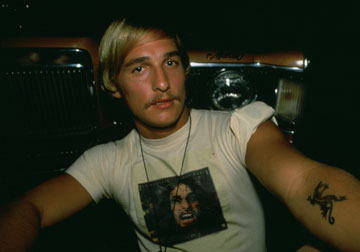 Dazed & Confused - Matthew McConaughey as David Wooderson in the 1993 classic, Dazed & Confused