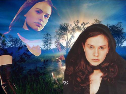 Rogue - Wallpaper I created depicting the character of Rogue (Marie) from the X-Men Movies