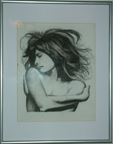 Self Control - Picture is done with a charcoal pencil. Done in a time when I thought I was losing control of my life.