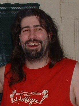 My husband - Do I look like Mick Foley?