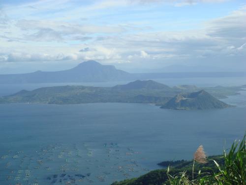 taal volcano - one of the breathetaking places here in the philippines. 