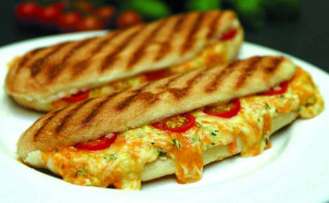 Grilled panini - Grilled Panini Sandwich