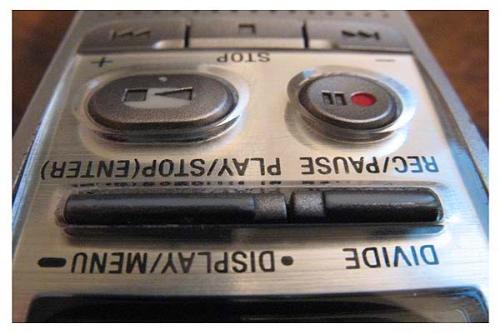Sony Digital Voice Recorder - This is my Sony Digital Voice Recorder of which records my personal thoughts and ideas and emotions and for which I carry around with myself all of the time
