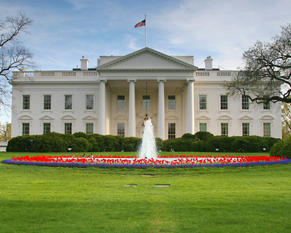 dream to have a house like that - white house is the most fascinating thing in life