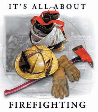 FireFighters Rock - My husband is a firefighter and I support him and all firefighters. They risk their lives to save others everyday! We should be thankful for their services!