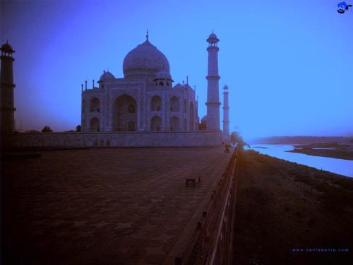 taj mahal - the wonderful taj at night....
