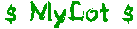 $ MyLot $ - $ = Money Mylot $ = money