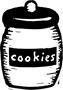 black/white cookie jar - black white cookie jar