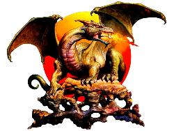 Firebreather/ Boris Vallejo - fantasy Dragon.
