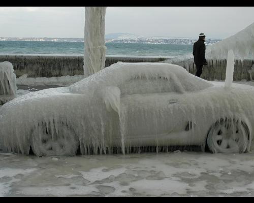 Winter in Switzerland 10 - Winter in Switzerland. A lot of ice. Take a look. Very amazing nature event