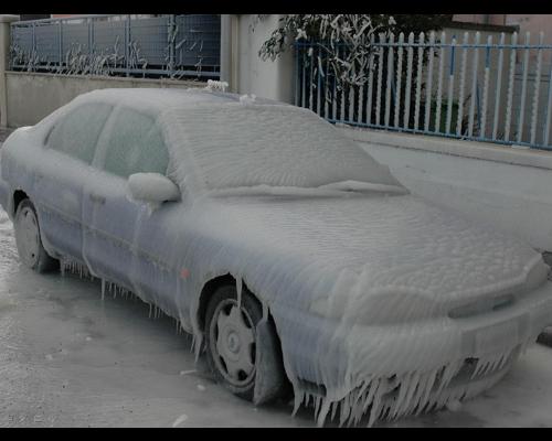 Winter in Switzerland 11 - A lot of ice. Take a look. Very amazing nature event. Winter in Switzerland.