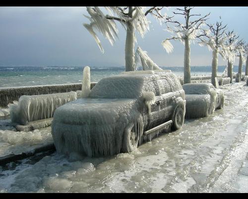 Winter in Switzerland 16 - Very amazing nature event. A lot of ice. Take a look. Winter in Switzerland.