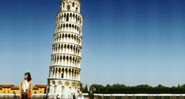 pisa - this is the most famous tower situated in the pisa city,and also known as pisa tower ...........  i don't know the above lines r correct or not?