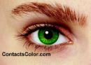 Contact lenses - This would be the color I want or the really intense blue one. 