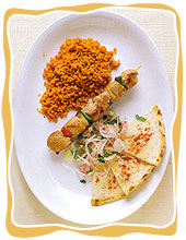 Shishkebab with lamb - Shishkebab with lamb.A very tasty dish.